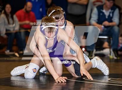 Thumbnail 3 in Section VI Class C&D Championship Wrestling Tournament photogallery.