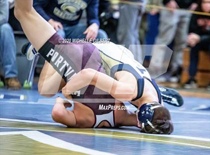 Thumbnail 3 in Section VI Class C&D Championship Wrestling Tournament photogallery.