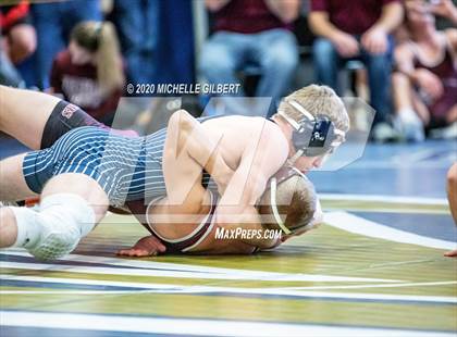 Thumbnail 3 in Section VI Class C&D Championship Wrestling Tournament photogallery.