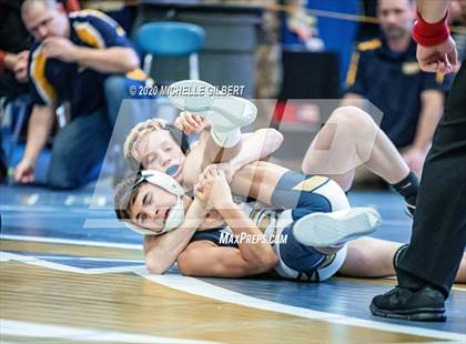 Thumbnail 2 in Section VI Class C&D Championship Wrestling Tournament photogallery.