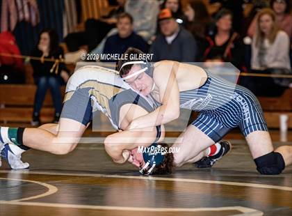 Thumbnail 3 in Section VI Class C&D Championship Wrestling Tournament photogallery.
