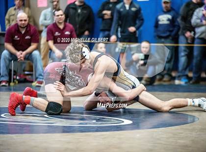 Thumbnail 3 in Section VI Class C&D Championship Wrestling Tournament photogallery.