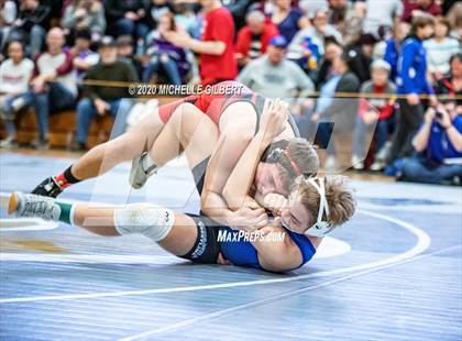 Thumbnail 2 in Section VI Class C&D Championship Wrestling Tournament photogallery.
