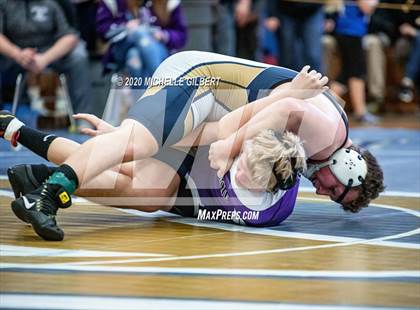 Thumbnail 3 in Section VI Class C&D Championship Wrestling Tournament photogallery.