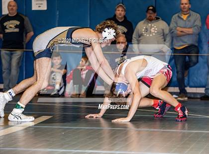 Thumbnail 3 in Section VI Class C&D Championship Wrestling Tournament photogallery.