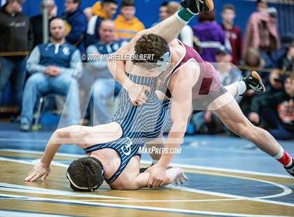 Thumbnail 3 in Section VI Class C&D Championship Wrestling Tournament photogallery.