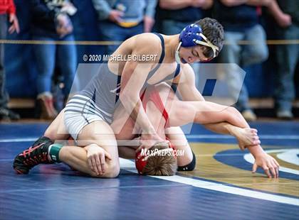 Thumbnail 1 in Section VI Class C&D Championship Wrestling Tournament photogallery.