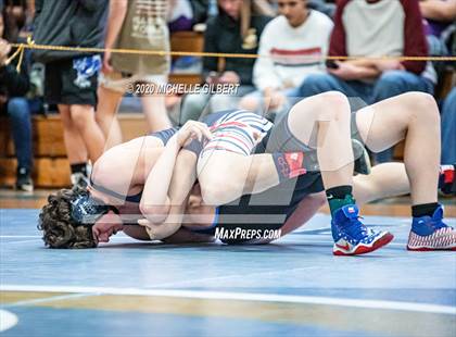Thumbnail 3 in Section VI Class C&D Championship Wrestling Tournament photogallery.