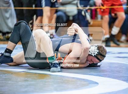 Thumbnail 2 in Section VI Class C&D Championship Wrestling Tournament photogallery.