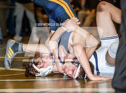 Thumbnail 2 in Section VI Class C&D Championship Wrestling Tournament photogallery.
