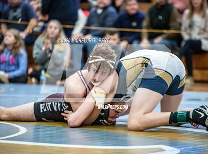 Thumbnail 2 in Section VI Class C&D Championship Wrestling Tournament photogallery.