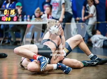 Thumbnail 2 in Section VI Class C&D Championship Wrestling Tournament photogallery.