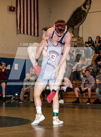 Thumbnail 2 in Section VI Class C&D Championship Wrestling Tournament photogallery.