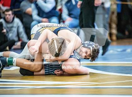 Thumbnail 1 in Section VI Class C&D Championship Wrestling Tournament photogallery.