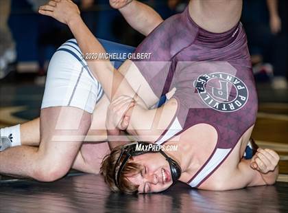 Thumbnail 2 in Section VI Class C&D Championship Wrestling Tournament photogallery.