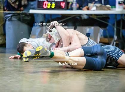 Thumbnail 3 in Section VI Class C&D Championship Wrestling Tournament photogallery.