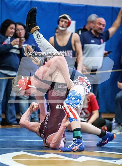 Thumbnail 2 in Section VI Class C&D Championship Wrestling Tournament photogallery.