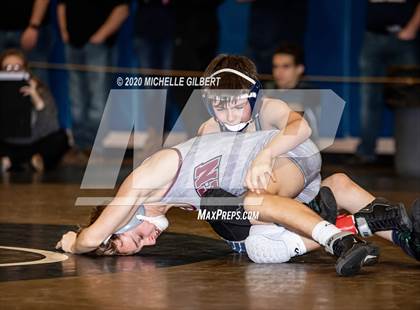 Thumbnail 1 in Section VI Class C&D Championship Wrestling Tournament photogallery.