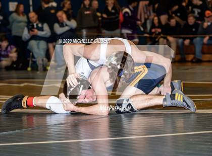 Thumbnail 2 in Section VI Class C&D Championship Wrestling Tournament photogallery.