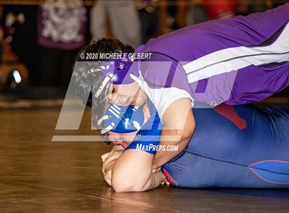 Thumbnail 2 in Section VI Class C&D Championship Wrestling Tournament photogallery.