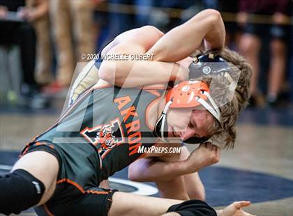 Thumbnail 3 in Section VI Class C&D Championship Wrestling Tournament photogallery.