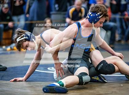 Thumbnail 2 in Section VI Class C&D Championship Wrestling Tournament photogallery.