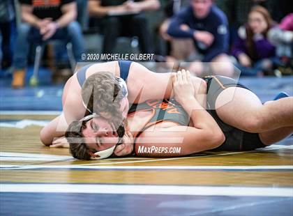 Thumbnail 2 in Section VI Class C&D Championship Wrestling Tournament photogallery.
