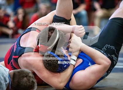 Thumbnail 2 in Section VI Class C&D Championship Wrestling Tournament photogallery.