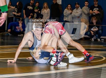 Thumbnail 2 in Section VI Class C&D Championship Wrestling Tournament photogallery.