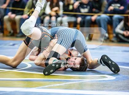Thumbnail 3 in Section VI Class C&D Championship Wrestling Tournament photogallery.