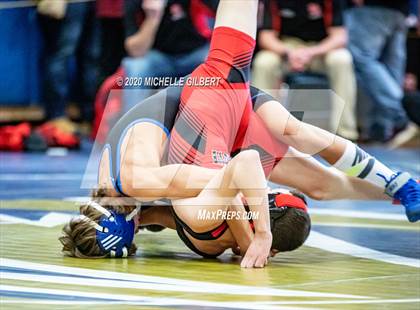 Thumbnail 1 in Section VI Class C&D Championship Wrestling Tournament photogallery.