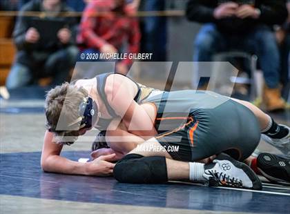 Thumbnail 3 in Section VI Class C&D Championship Wrestling Tournament photogallery.
