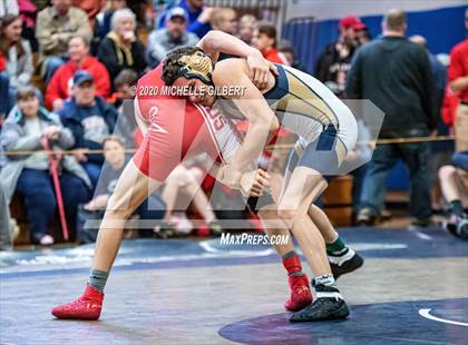 Thumbnail 1 in Section VI Class C&D Championship Wrestling Tournament photogallery.