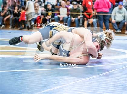 Thumbnail 3 in Section VI Class C&D Championship Wrestling Tournament photogallery.