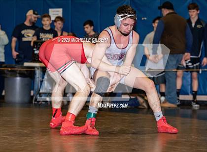 Thumbnail 2 in Section VI Class C&D Championship Wrestling Tournament photogallery.