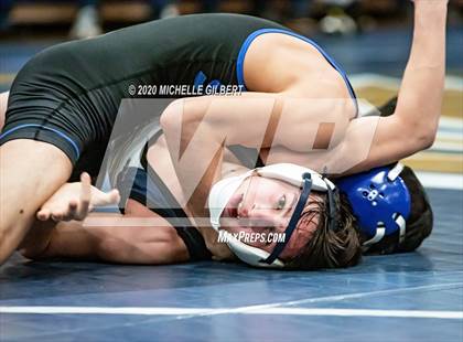 Thumbnail 3 in Section VI Class C&D Championship Wrestling Tournament photogallery.