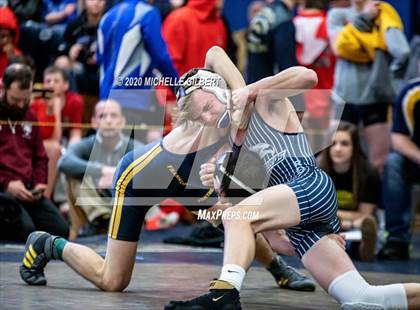 Thumbnail 3 in Section VI Class C&D Championship Wrestling Tournament photogallery.