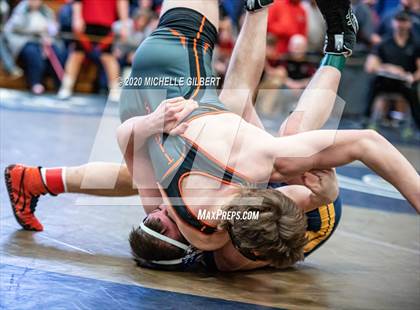 Thumbnail 2 in Section VI Class C&D Championship Wrestling Tournament photogallery.