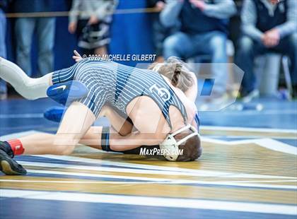 Thumbnail 2 in Section VI Class C&D Championship Wrestling Tournament photogallery.