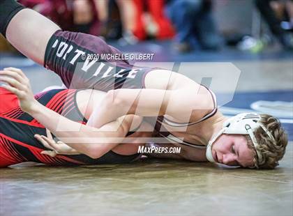 Thumbnail 1 in Section VI Class C&D Championship Wrestling Tournament photogallery.