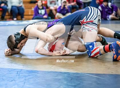 Thumbnail 3 in Section VI Class C&D Championship Wrestling Tournament photogallery.
