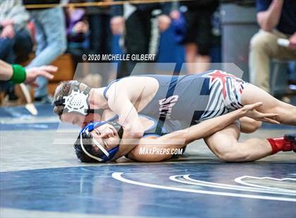Thumbnail 2 in Section VI Class C&D Championship Wrestling Tournament photogallery.