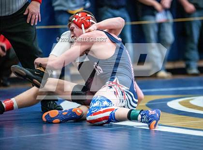 Thumbnail 3 in Section VI Class C&D Championship Wrestling Tournament photogallery.