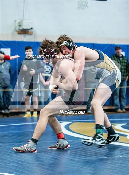 Thumbnail 1 in Section VI Class C&D Championship Wrestling Tournament photogallery.