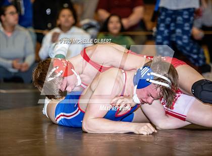 Thumbnail 3 in Section VI Class C&D Championship Wrestling Tournament photogallery.