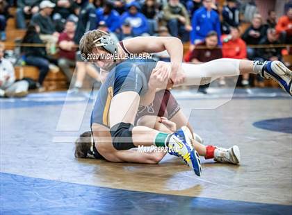 Thumbnail 3 in Section VI Class C&D Championship Wrestling Tournament photogallery.