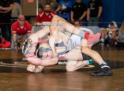 Thumbnail 1 in Section VI Class C&D Championship Wrestling Tournament photogallery.