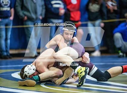 Thumbnail 3 in Section VI Class C&D Championship Wrestling Tournament photogallery.