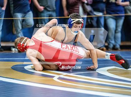 Thumbnail 3 in Section VI Class C&D Championship Wrestling Tournament photogallery.
