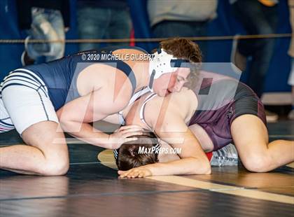 Thumbnail 3 in Section VI Class C&D Championship Wrestling Tournament photogallery.